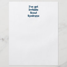 Irritable Scowl Sydrome Full Color Flyer