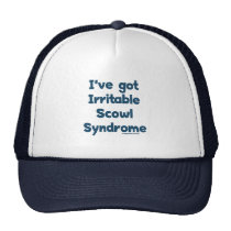 Irritable Scowl Sydrome hats