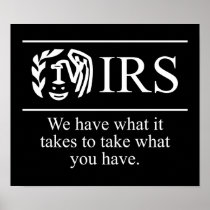 IRS $24.95 Graphic Art Wall
