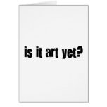 Is it art yet? cards