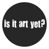 Is it art yet?