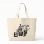 Is it the bike or is it him? bags