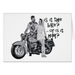 Is it the bike or is it him? cards