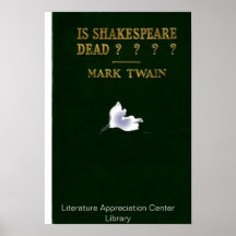 Is Shakespeare Dead? Posters
