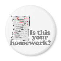 Is This Your Homework magnets