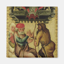 Isaac and Esau from the High Altar Magnet