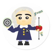 Isaac Newton Stickers