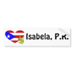 Isabela, Puerto Rico bumper sticker bumper stickers