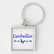 Isabella (Blue Butterfly) Key Chains