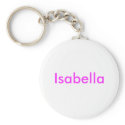 Isabella keychains