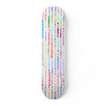 Isabella Text Design II Skateboard