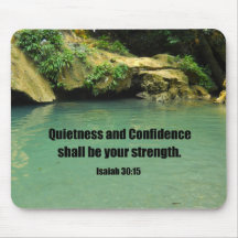 Isaiah 30:15 mousepad