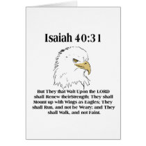 Isaiah 40:31 Card