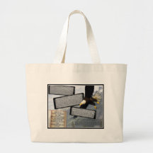 ISAIAH 40:31 MOUNT UP WITH WINGS AS EAGLES TOTE BAG