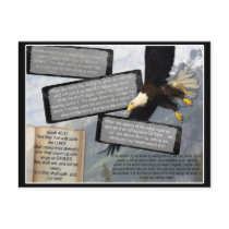 ISAIAH 40:31 MOUNT UP WITH WINGS AS EAGLES
