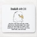 Isaiah 40:31 Mousepad