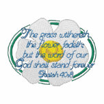 Isaiah 40:8 embroidered shirts