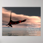 Isaiah 40 Bible Verse Poster posters