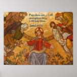 Isaiah 41:10 Jesus Mosaic Print