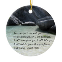 Isaiah 41:10 christmas ornaments