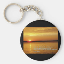 Isaiah 41:10  Sunset Keychains