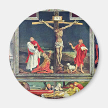 Isenheim Former Altar Altar In The Antonine Isenhe Refrigerator Magnets