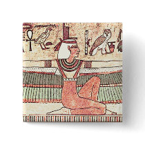 Isis 1360 BC Button