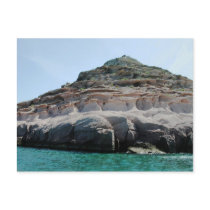 Isla Partida Sculpted Sandstone Baja California Su Post Card