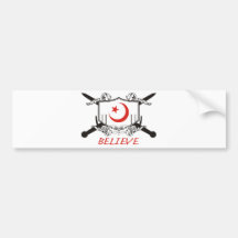 Islam Believe Bumper Stickers