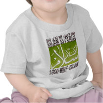 Islam is peace & love & happiness . ISLAM t shirt.