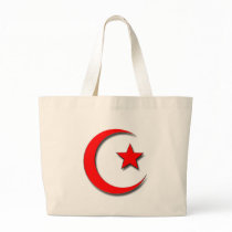 Islamic Crescent Tote Bag