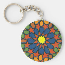 Islamic Pattern Keychain