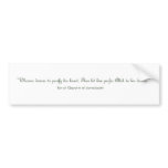 Islamic Quote sticker bumper stickers