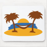 Island - Beach Mouse Mat