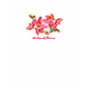 Island Diva Peach Seashell Orchid Womens t-shirts