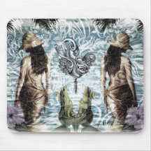 Island Girl Mouse pad