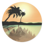 Island Gold Stickers
