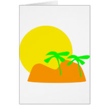 island icon card