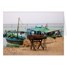 Island Lunch Greeting Cards