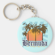 Island of Bermuda Souvenirs Key Chain