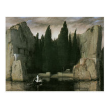 Island of the Dead, 1883 Arnold Bocklin Post Card