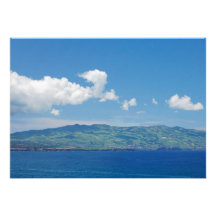 Island on the horizon custom announcement