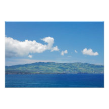 Island on the horizon photographic print