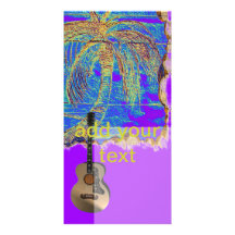 Island Paradise Custom Photo Card