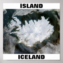 ÍSLAND POSTERS