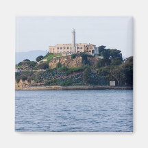 Island Prison, Alcatraz Refrigerator Magnet