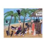 Island Summer Vacation Labradors Postcard