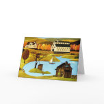 Island Treehouse Greeting Card