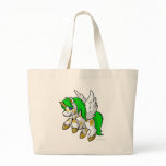 Island Uni flying over Mystery Island bags