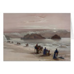 Isle of Graia Gulf of Akabah Arabia Petraea Card